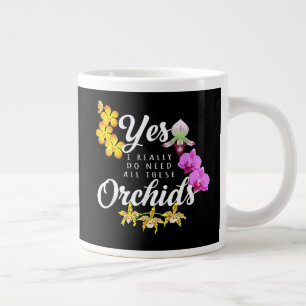 Ja, ik heb echt al die orchideeën nodig extra grote beker