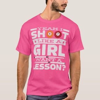 Ja, ik heb gezeten dat een meisje een les wil voor t-shirt