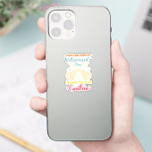 Ja, ik heb wel een pensioenplan Funny Gitaar Liefh Sticker (Telefoon)