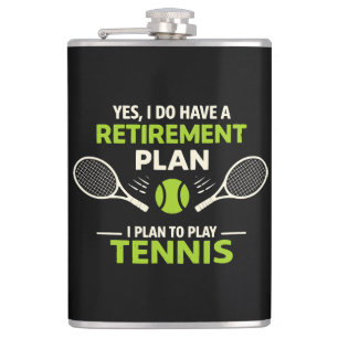 Ja, ik heb wel een pensioenplan Tennis Heupfles