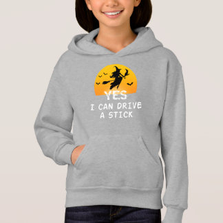 Ja ik kan rijden een stok T-shirt partij grappige