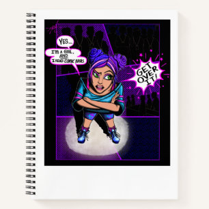 "Ja, ik lees stripboeken" leuk tijdschrift Notitieboek