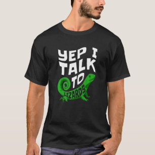 Ja, ik praat met Lizards T-shirt