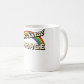 Ja ik rijd een scooter grappige bromfiets driver t koffiemok (Voorkant rechts)