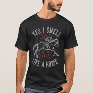Ja Ik Ruik Als Een Paard Paarden T-shirt