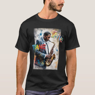 Ja, ik spreek Coltrane - Jazz Music Lover T-shirt