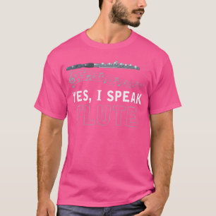 Ja, ik spreek fluit t-shirt