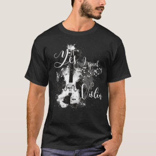 Ja ik spreek viool grappige muzikant GI T-shirt