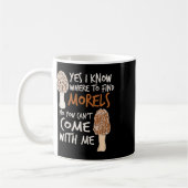 Ja, ik weet waar ik de Morels in paddenstoeltje vi Koffiemok (Links)