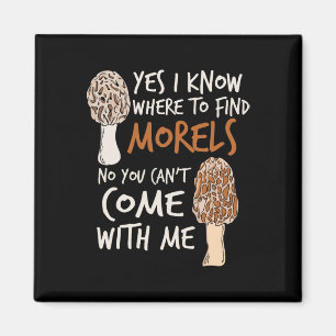 Ja, ik weet waar ik de Morels in paddenstoeltje vi Magneet
