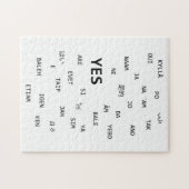 "JA" in verschillende talen Legpuzzel (Horizontaal)