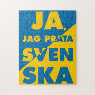 Ja, Jag Prata Svenska, ja, ik spreek Zweeds Legpuzzel