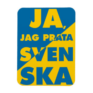 Ja, Jag Prata Svenska, ja, ik spreek Zweeds Magneet