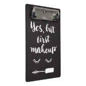 Ja, maar eerst Makeup Mini Klembord (Schuin)