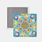 Ja Mandala koelkast Magnet Magneet (Voorkant / Achterkant)