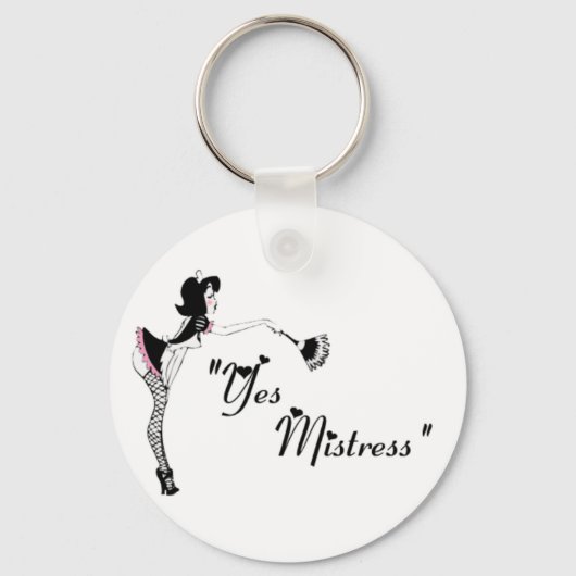Ja Mistress ~ Maid Series Sleutelhanger (Voorkant)