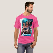 Ja Morant 12 Gezichtsmasker Basketbal T-shirt (Voorkant volledig)