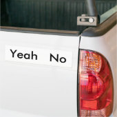 Ja Nee Bumpersticker (Op Truck)