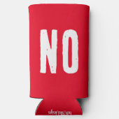 JA of NEE. Grappig citaat. Rood en Groen (Achterkant)