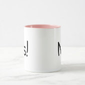 Ja! of Nee! Humorous Decision Coffee Mok (Midden)