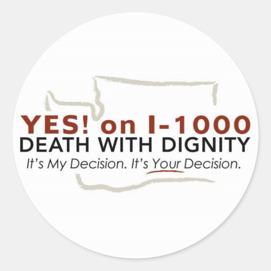 Ja! op I-1000 Kleine Sticker (Voorkant)