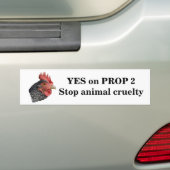 Ja op voorstel 2 - Bumpersticker (Op auto)