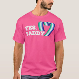 Ja Papa LGBT Gay Pride Support Roze T-shirt