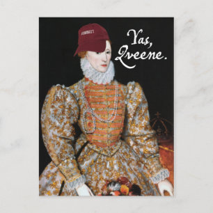 Ja, Qveene.Briefkaart Briefkaart