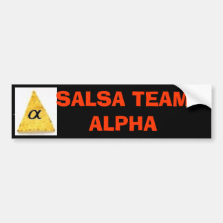 Ja, SALSA TEAM  Bumpersticker