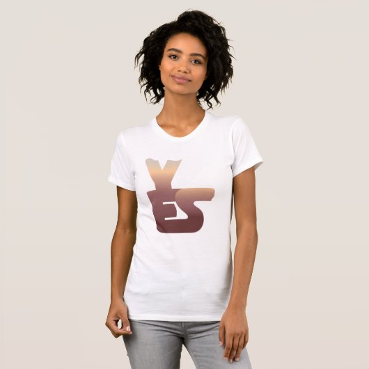 Ja T-Shirt (Voorkant volledig)