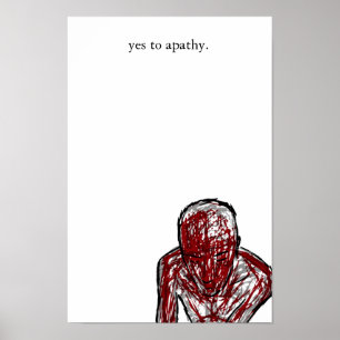 ja tegen apathie poster