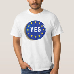 Ja tegen de EU - Verblijf in de Europese Unie T-shirt