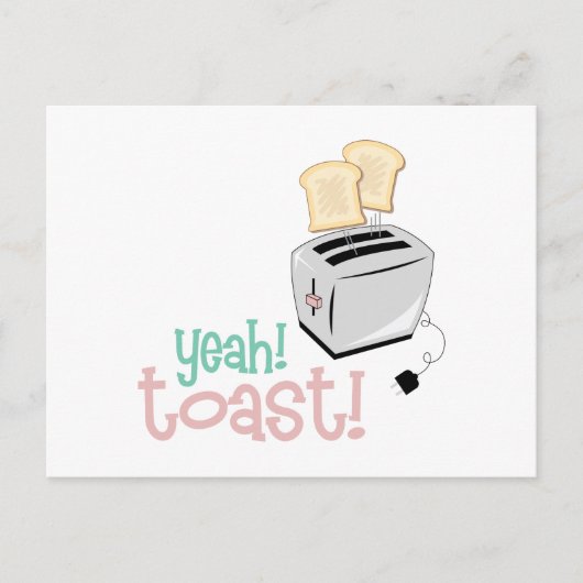 Ja Toast Briefkaart (Voorkant)
