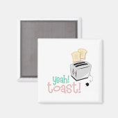Ja Toast Magneet (Voorkant / Achterkant)