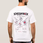 JA v RHCP Flyer T-shirt (Achterkant)