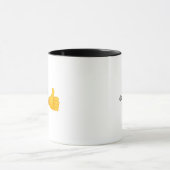 Ja, verdomme. | Aangepaste Emoji Coffee-Mok Mok (Midden)