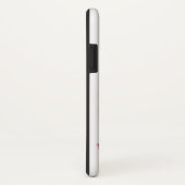 "Ja, wat dan ook" rode & witte telefoonbehuizing Case-Mate iPhone Case (Achterkant/rechts)