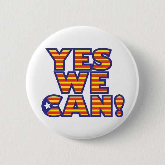 ja-we-can-def ronde button 5,7 cm (Voorkant)