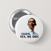 JA WE HEBBEN GEDAAN RONDE BUTTON 5,7 CM (Voorkant /achterkant)