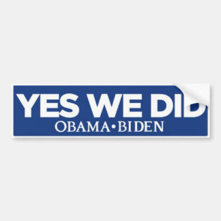 Ja We Hebben Het Bumper Sticker