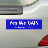 Ja, we krijgen bumpersticker (Op auto)