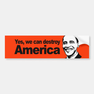 Ja, we kunnen Amerika vernietigen Bumpersticker