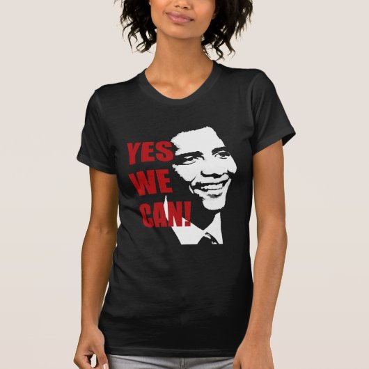 Ja, we kunnen Barack Obama shirt (Voorkant)