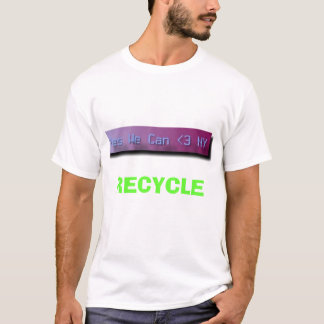 JA WE KUNNEN L3 NY, RECYCLEN, SCHUILWIEL - Geperso T-shirt