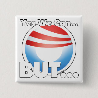 Ja, we kunnen...MAAR... Vierkante Button 5,1 Cm