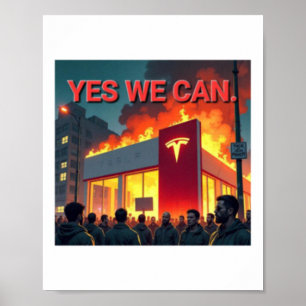 Ja We Kunnen Sticker Poster