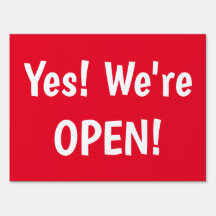 Ja! We zijn OPEN. Garnaalteken