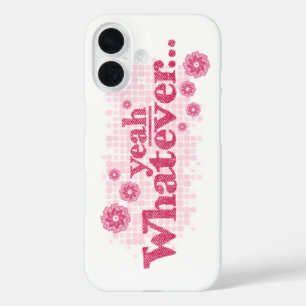 Ja, welke slogan rode & witte iphone draagtas 16 hoesje