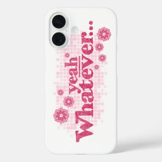 Ja, welke slogan rode & witte iphone draagtas Case-Mate iPhone case (Achterkant)