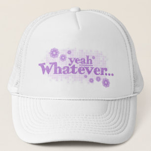 ja whatever... paarse hoed / pet